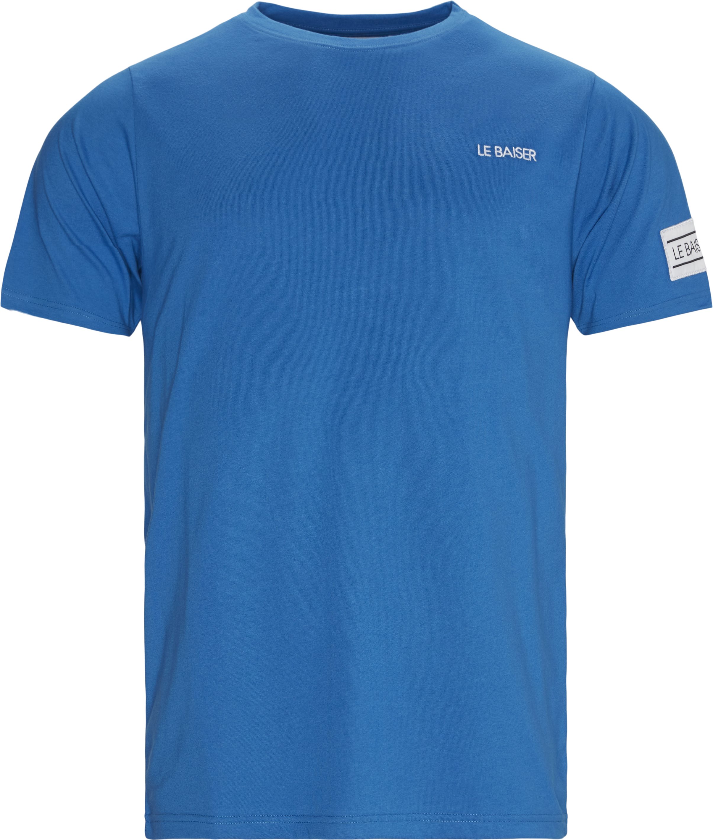 Bourg Tee - T-shirts - Regular fit - Blå